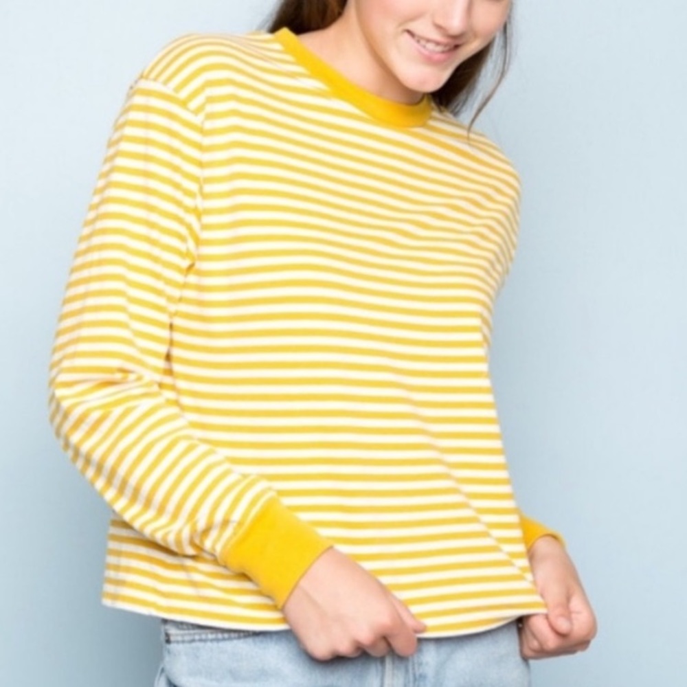 Brandy Melville Striped Gretchen Top